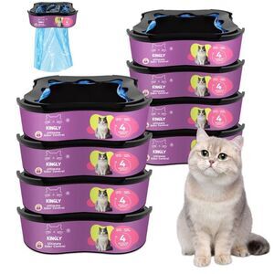 NEW $40 8-Pack Litter Genie Jumbo Bag Refills Over a Year Supply!